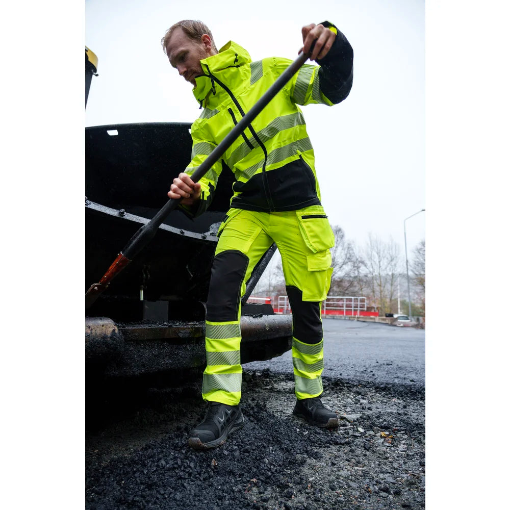 Projob Workwear 6416 Hi-Vis-Regenjacke EN ISO 20471 Klasse 3 646416