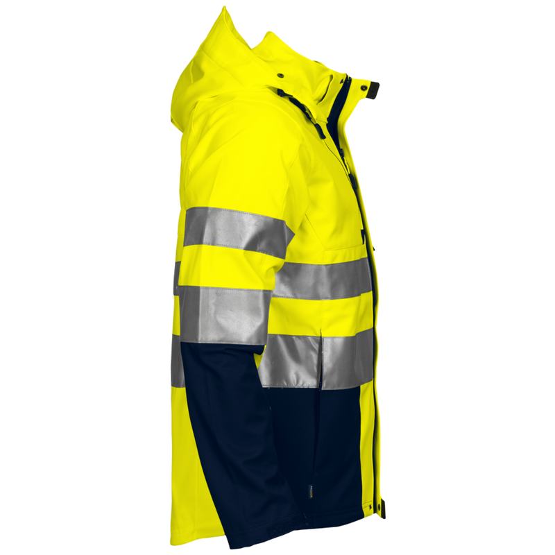 Projob Workwear 6419 Ongevoerde Signalisatiesoftshell EN ISO 20471 Klasse 3 646419