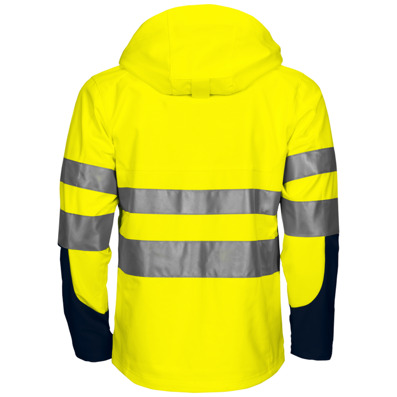 Projob Workwear 6419 Ongevoerde Signalisatiesoftshell EN ISO 20471 Klasse 3 646419