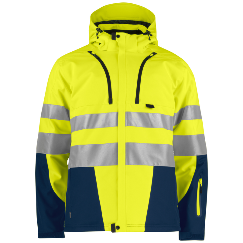 Projob Workwear 6420 Gevoerde Signalisatiesoftshell EN ISO 20471 Klasse 3 646420