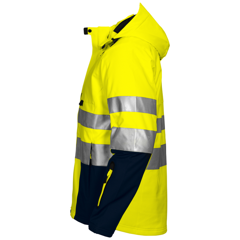 Projob Workwear 6420 Gevoerde Signalisatiesoftshell EN ISO 20471 Klasse 3 646420
