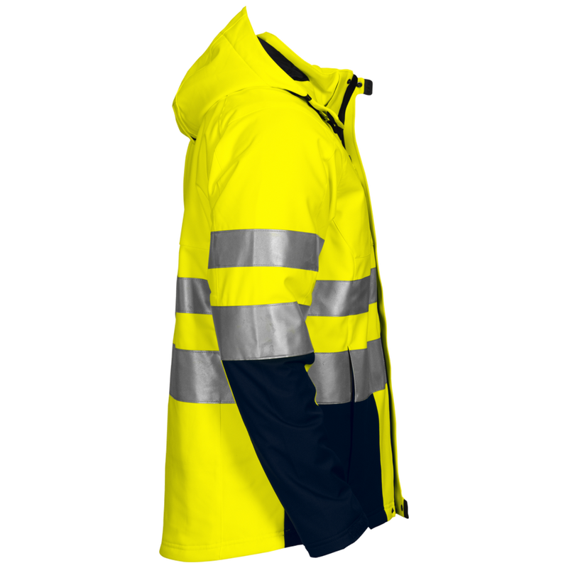 Projob Workwear 6420 Gevoerde Signalisatiesoftshell EN ISO 20471 Klasse 3 646420