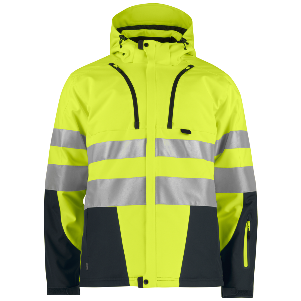 Projob Workwear 6420 Gevoerde Signalisatiesoftshell EN ISO 20471 Klasse 3 646420