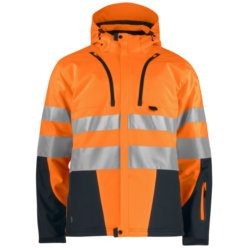 Projob Workwear 6420 Gevoerde Signalisatiesoftshell EN ISO 20471 Klasse 3 646420