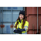 Projob Workwear 6423 Unlined Schilder Softshell EN ISO 20471 Klasse 3 Frauen 646423