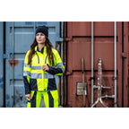 Projob Workwear 6423 Unlined Schilder Softshell EN ISO 20471 Klasse 3 Frauen 646423