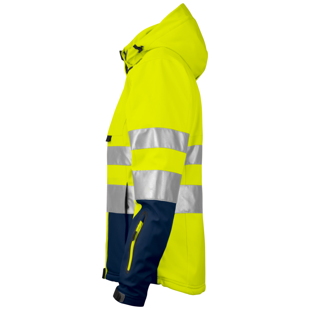 Projob Workwear 6424 Lined Hi-Vis Softshell EN ISO 20471 Klasse 3 Frauen 646424