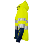 Projob Workwear 6424 Lined Hi-Vis Softshell EN ISO 20471 Klasse 3 Frauen 646424