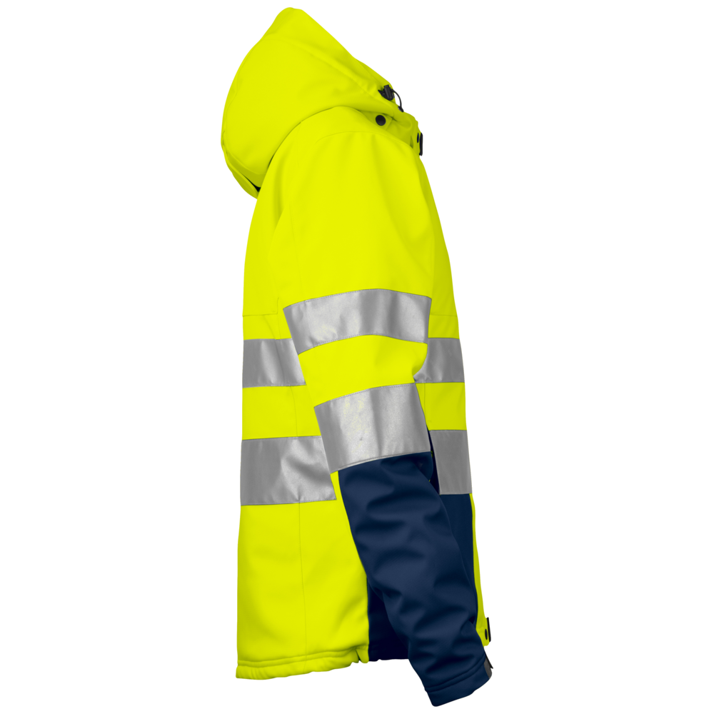 Projob Workwear 6424 Lined Hi-Vis Softshell EN ISO 20471 Klasse 3 Frauen 646424
