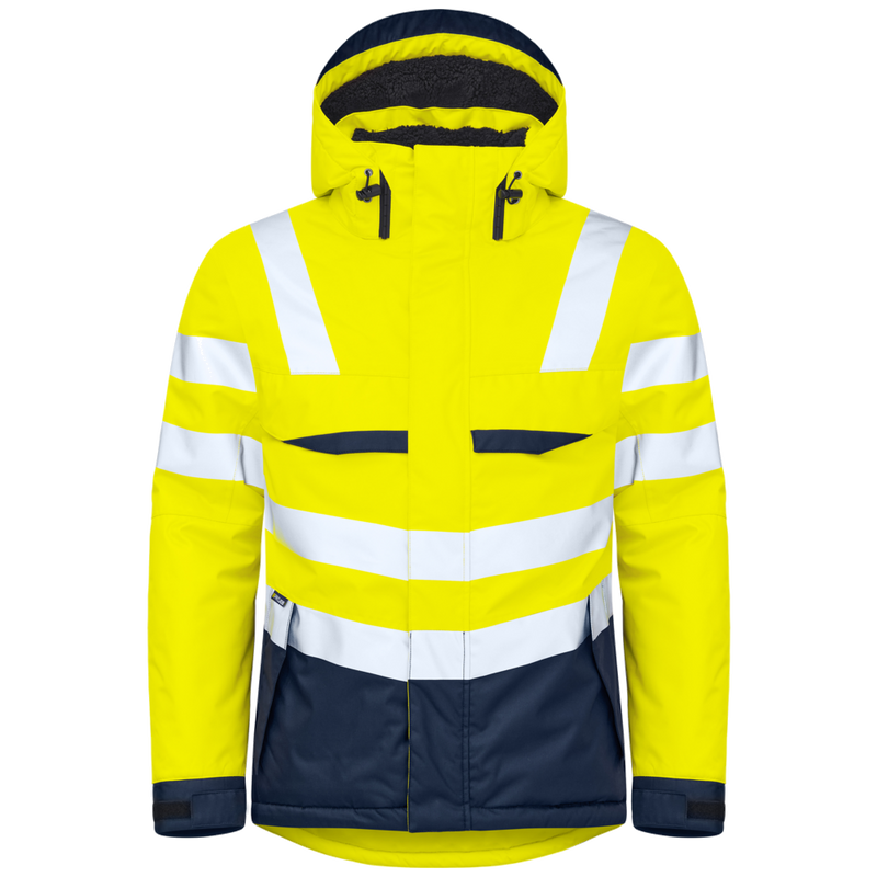 Projob Workwear 6425 Lined Hi-vis Jacket EN ISO 20471 Class 3 646425