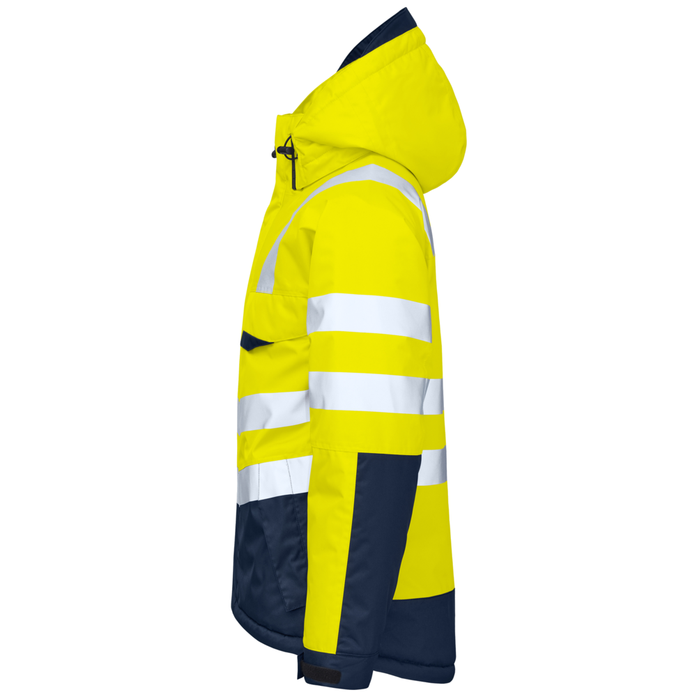Projob Workwear 6425 gefütterte Warnjacke EN ISO 20471 Klasse 3 646425