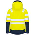 Projob Workwear 6425 gefütterte Warnjacke EN ISO 20471 Klasse 3 646425