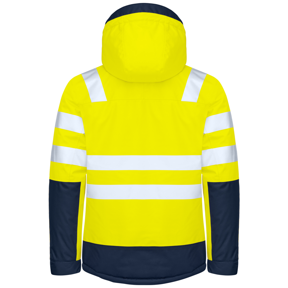 Projob Workwear 6425 gefütterte Warnjacke EN ISO 20471 Klasse 3 646425