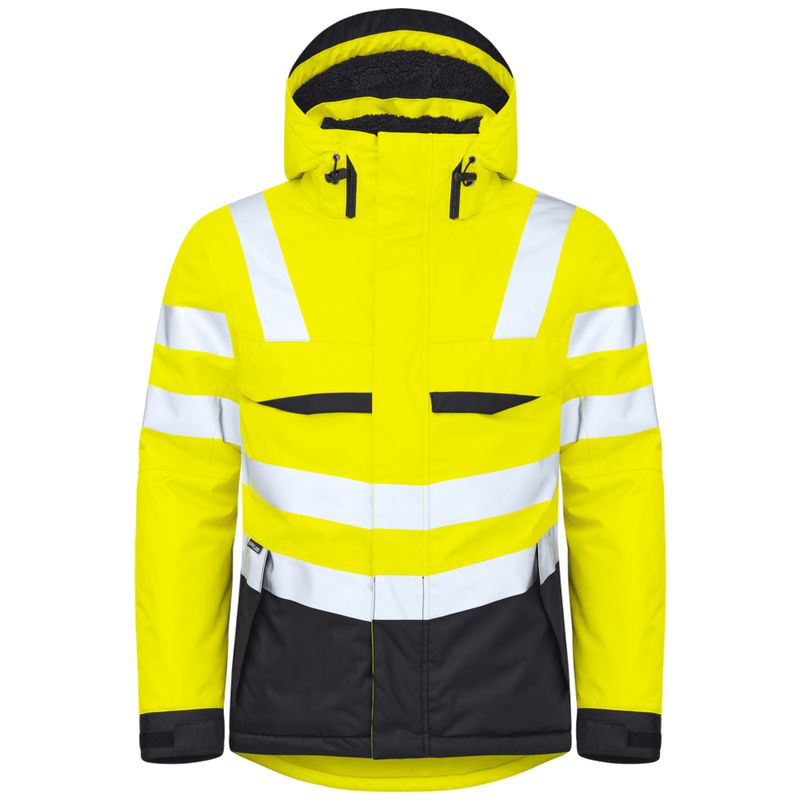 Projob Workwear 6425 Lined Hi-vis Jacket EN ISO 20471 Class 3 646425