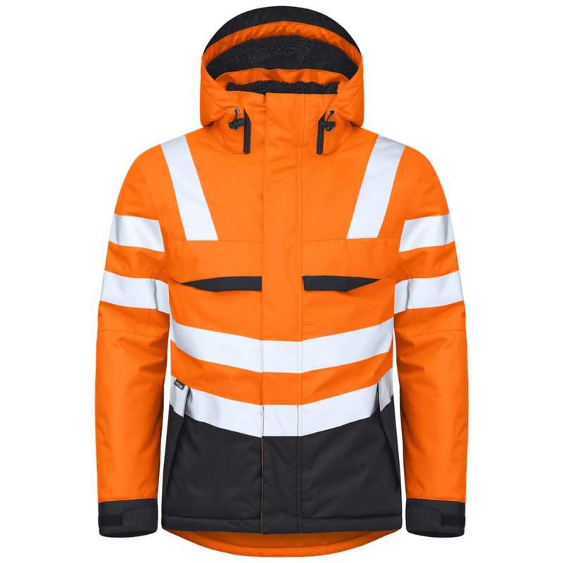 Projob Workwear 6425 Lined Hi-vis Jacket EN ISO 20471 Class 3 646425