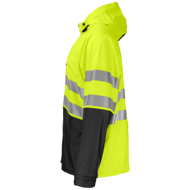 Projob Workwear 6431 Hi-vis Rain Jacket EN ISO 20471 Class 3 646431