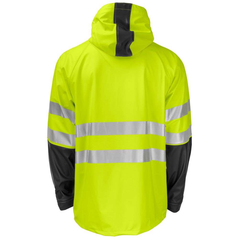 Projob Workwear 6431 Hi-Vis-Regenjacke EN ISO 20471 Klasse 3 646431