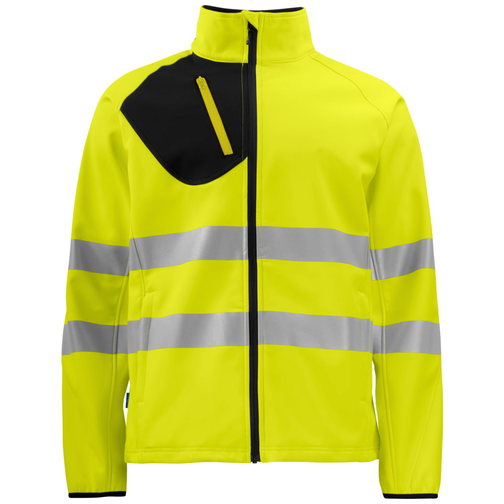 Projob Prio 6432 Signalisatiesoftshell EN ISO 20471 Klasse 3 646432