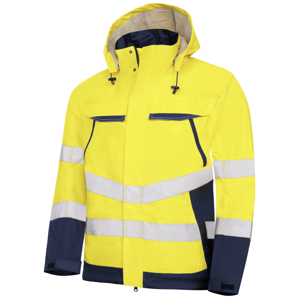 Projob Prio 6440 Hi-Vis-Regenjacke EN ISO 20471 Klasse 3 646440