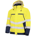 Projob Prio 6440 Hi-Vis-Regenjacke EN ISO 20471 Klasse 3 646440
