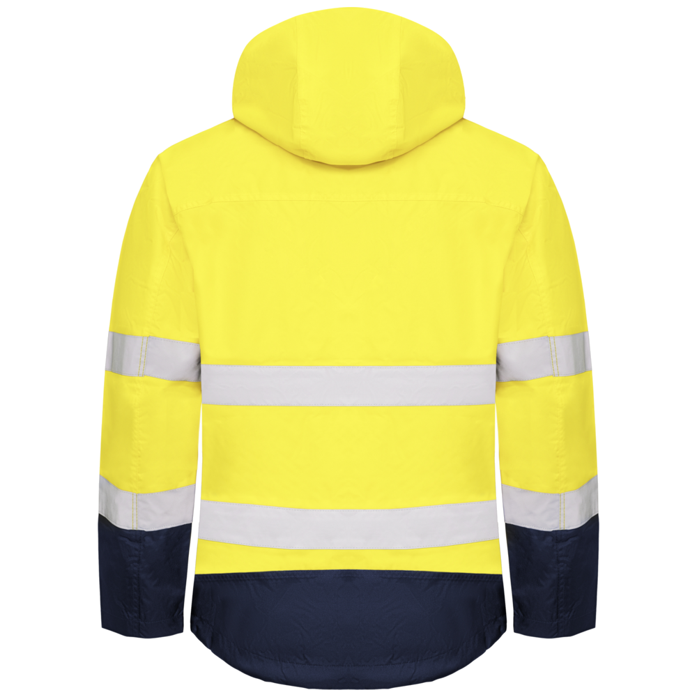 Projob Prio 6440 Hi-Vis-Regenjacke EN ISO 20471 Klasse 3 646440
