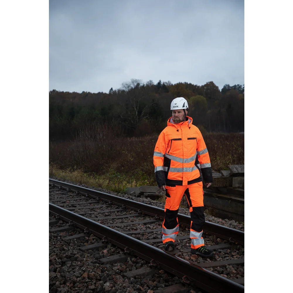Projob Prio 6440 Hi-Vis-Regenjacke EN ISO 20471 Klasse 3 646440