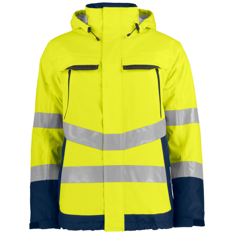 Projob Prio 6441 Gevoerde Signalisatieregenjas EN ISO 20471 Klasse 3 646441