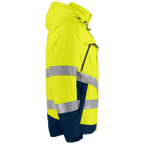 Projob Prio 6441 gefütterter Hi-Vis-Regenmantel EN ISO 20471 Klasse 3 646441