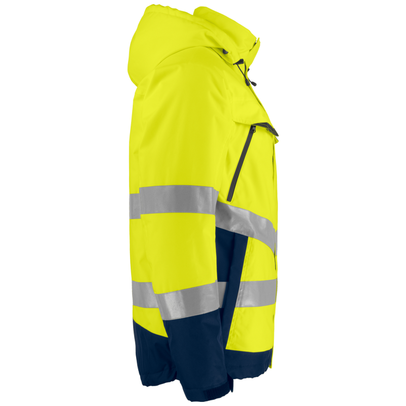 Projob Prio 6441 Gevoerde Signalisatieregenjas EN ISO 20471 Klasse 3 646441