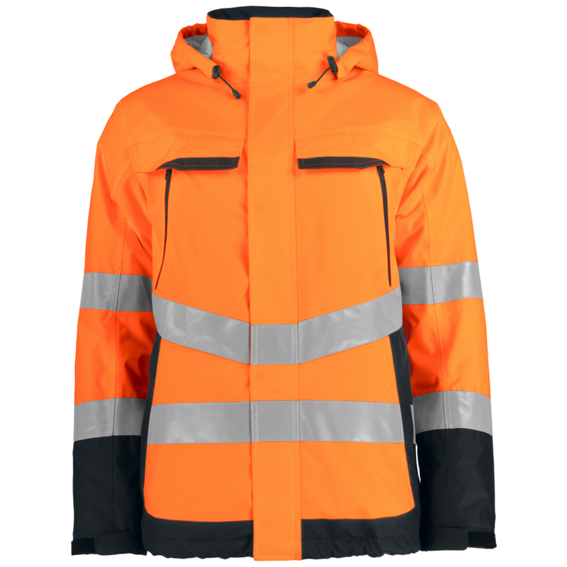 Projob Prio 6441 Gevoerde Signalisatieregenjas EN ISO 20471 Klasse 3 646441