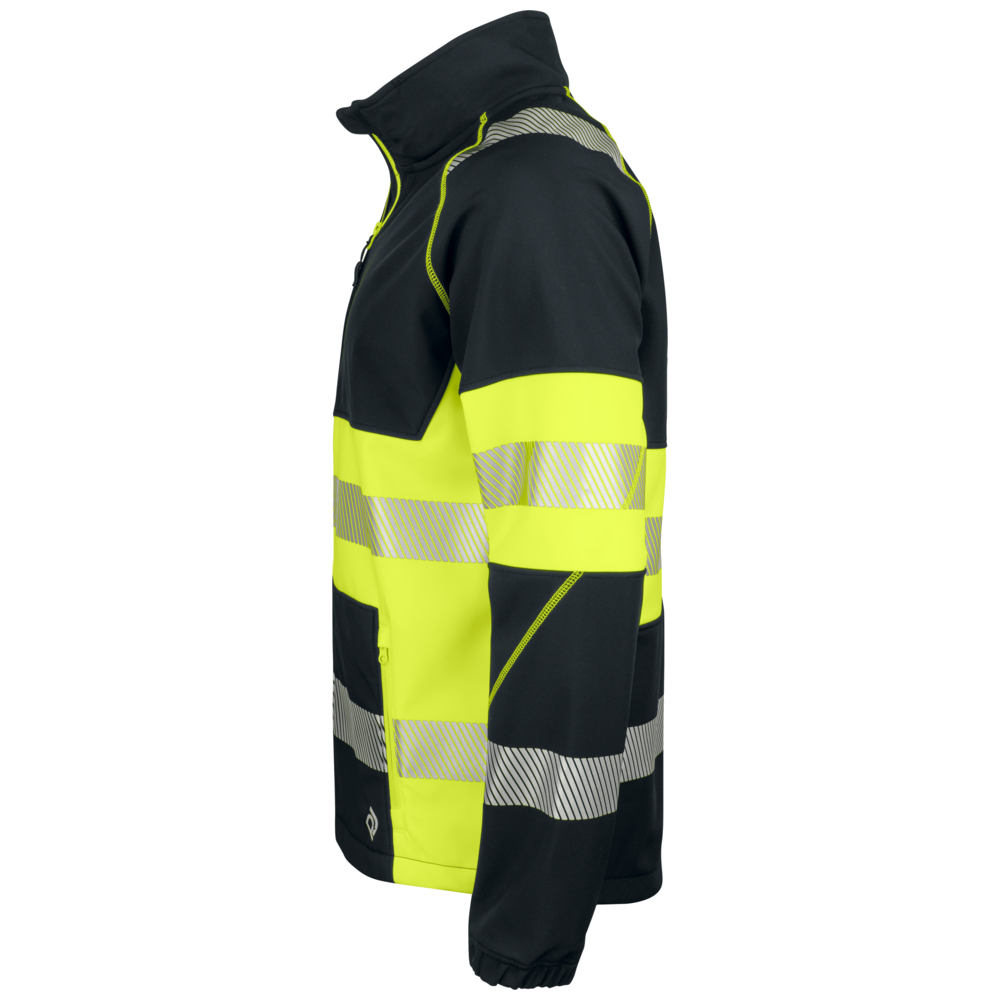 Projob Workwear 6443 Signalisatiesoftshell EN ISO 20471 Klasse 1 646443