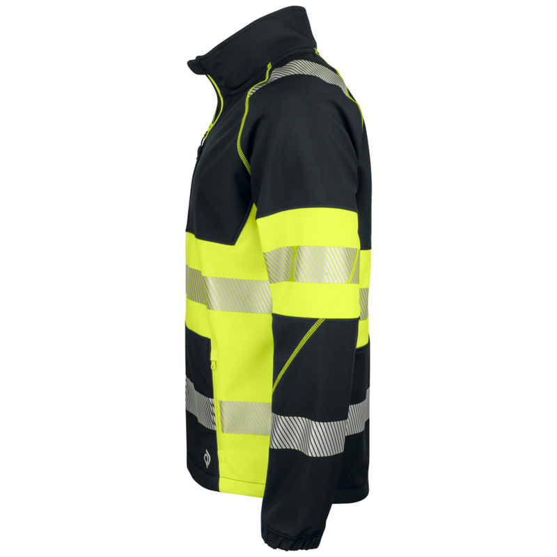 Projob Workwear 6443 Signalisatiesoftshell EN ISO 20471 Klasse 1 646443