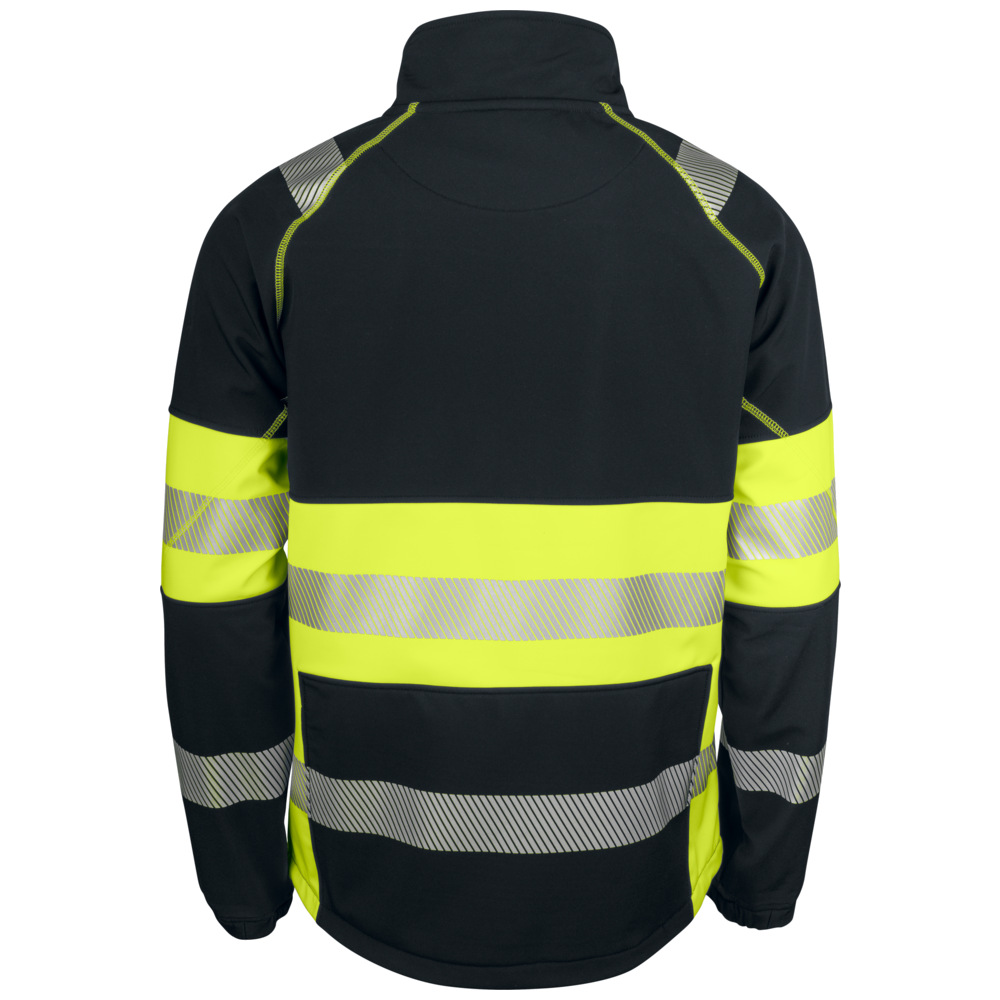 Projob Workwear 6443 Signalisatiesoftshell EN ISO 20471 Klasse 1 646443