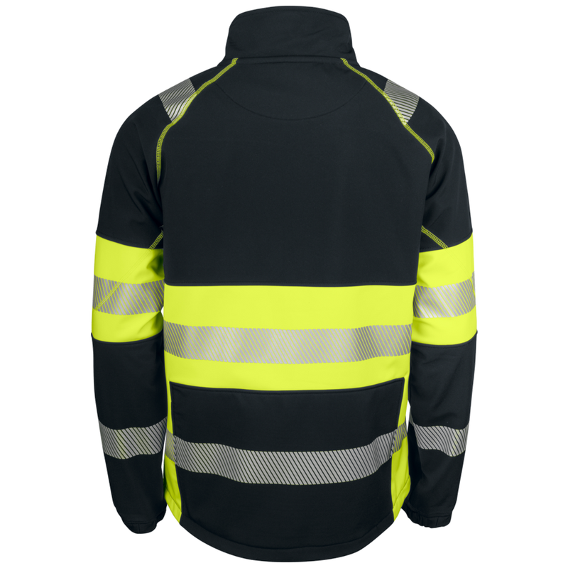 Projob Workwear 6443 Signalisatiesoftshell EN ISO 20471 Klasse 1 646443