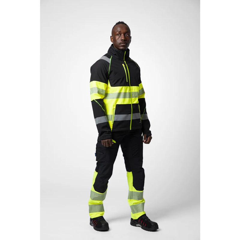 Projob Workwear 6443 Signalisatiesoftshell EN ISO 20471 Klasse 1 646443