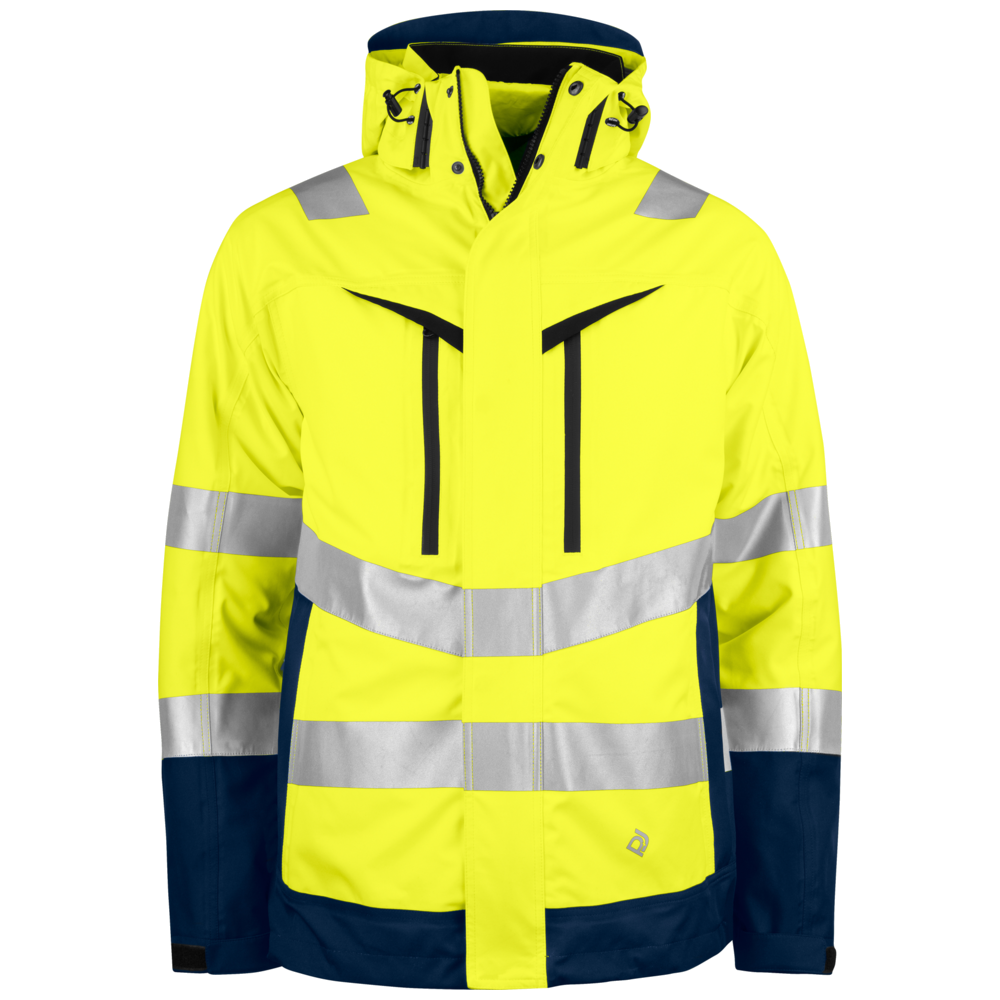 Projob Workwear 6445 Signalisatiejas 3-In-1 EN ISO 20471 Klasse 3/2 646445