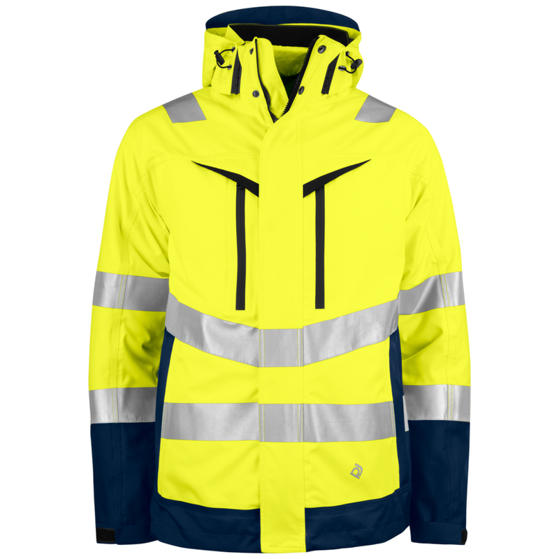Projob Workwear 6445 Hi-vis jacket 3-in-1 EN ISO 20471 Class 3/2 646445