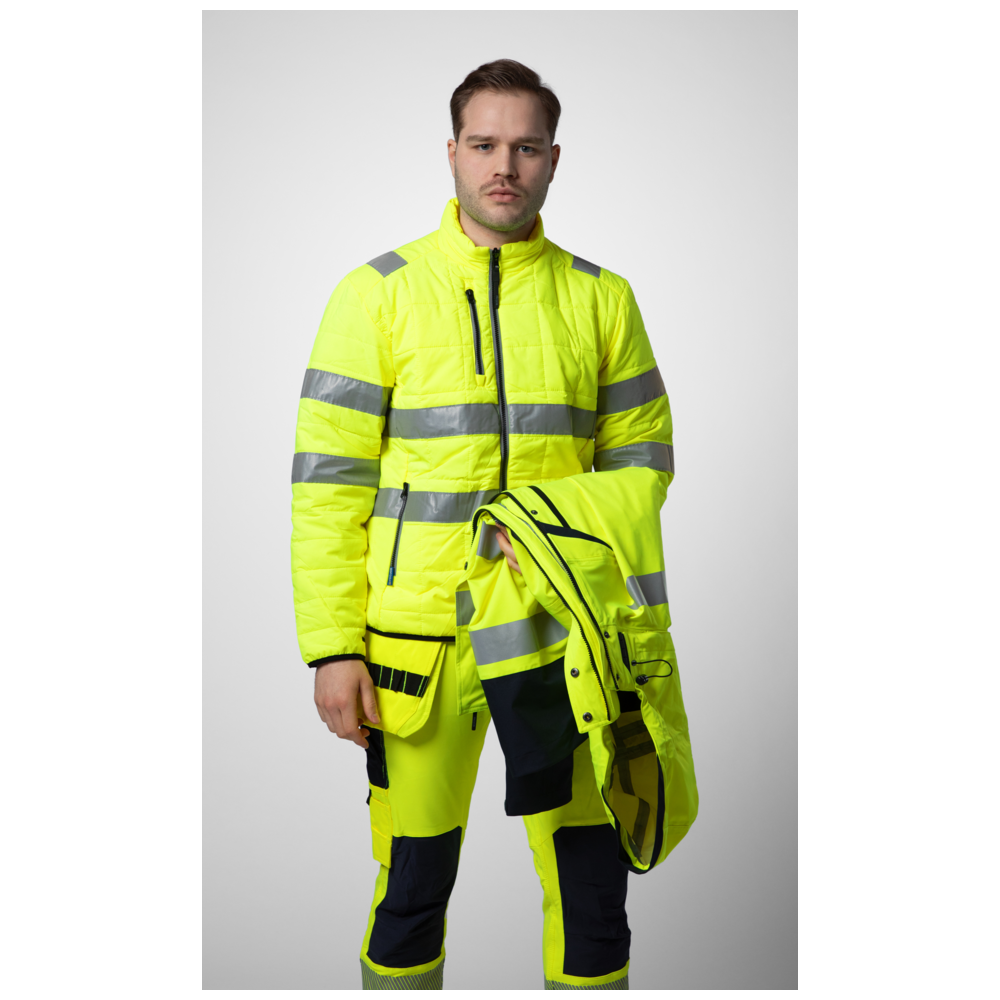 Projob Workwear 6445 Signalisatiejas 3-In-1 EN ISO 20471 Klasse 3/2 646445