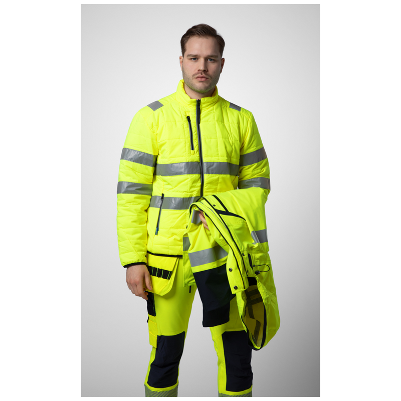 Projob Workwear 6445 Signalisatiejas 3-In-1 EN ISO 20471 Klasse 3/2 646445