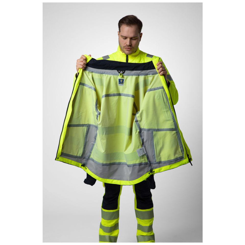 Projob Workwear 6445 Signalisatiejas 3-In-1 EN ISO 20471 Klasse 3/2 646445