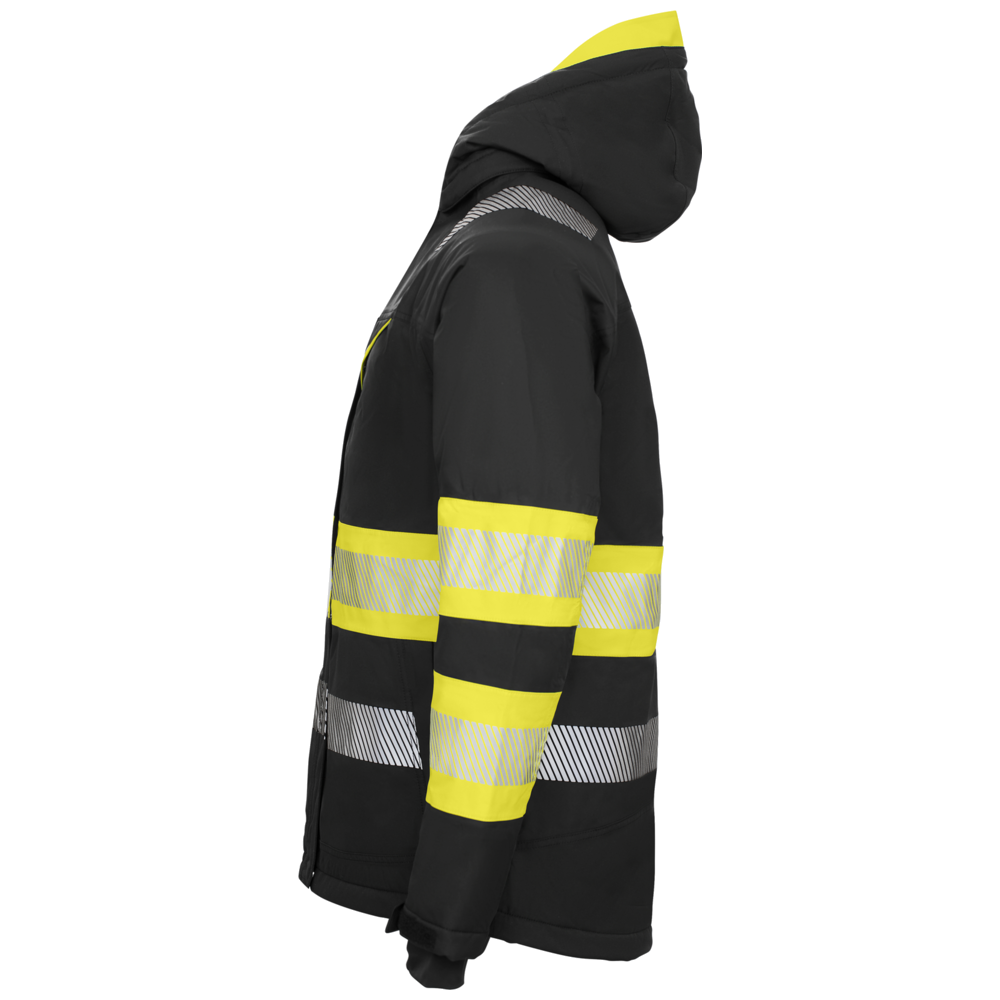 Projob Workwear 6446 gefütterte Hi-Vis-Jacke EN ISO 20471 Klasse 1 646446