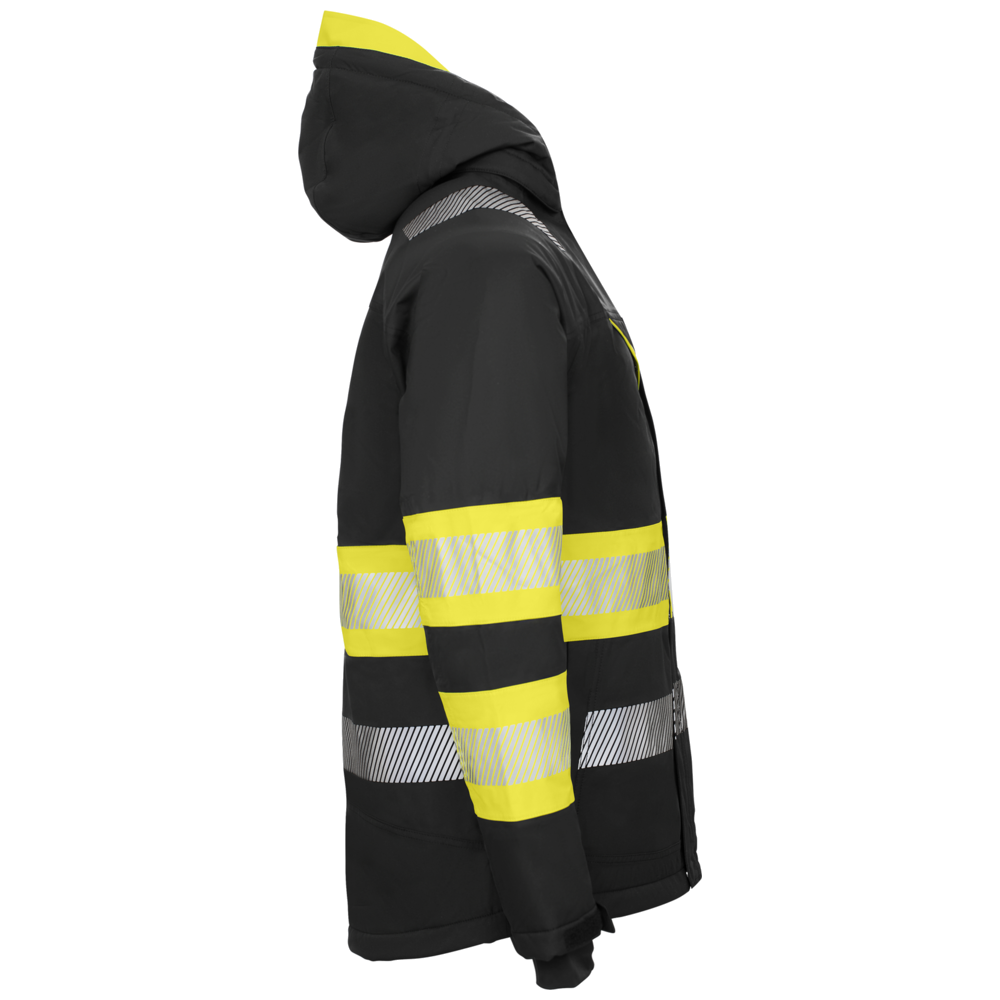 Projob Workwear 6446 gefütterte Hi-Vis-Jacke EN ISO 20471 Klasse 1 646446