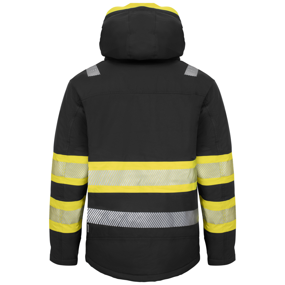 Projob Workwear 6446 gefütterte Hi-Vis-Jacke EN ISO 20471 Klasse 1 646446