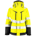Projob Workwear 6449 Damen gefüttert Hi-Vis-Jacke EN ISO 20471 Klasse 2/3 646449