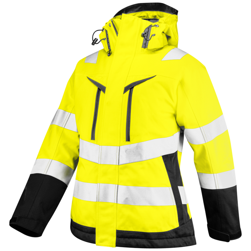 Projob Workwear 6449 Gevoerde Signalisatiejas Dames EN ISO 20471 Klasse 2/3 646449