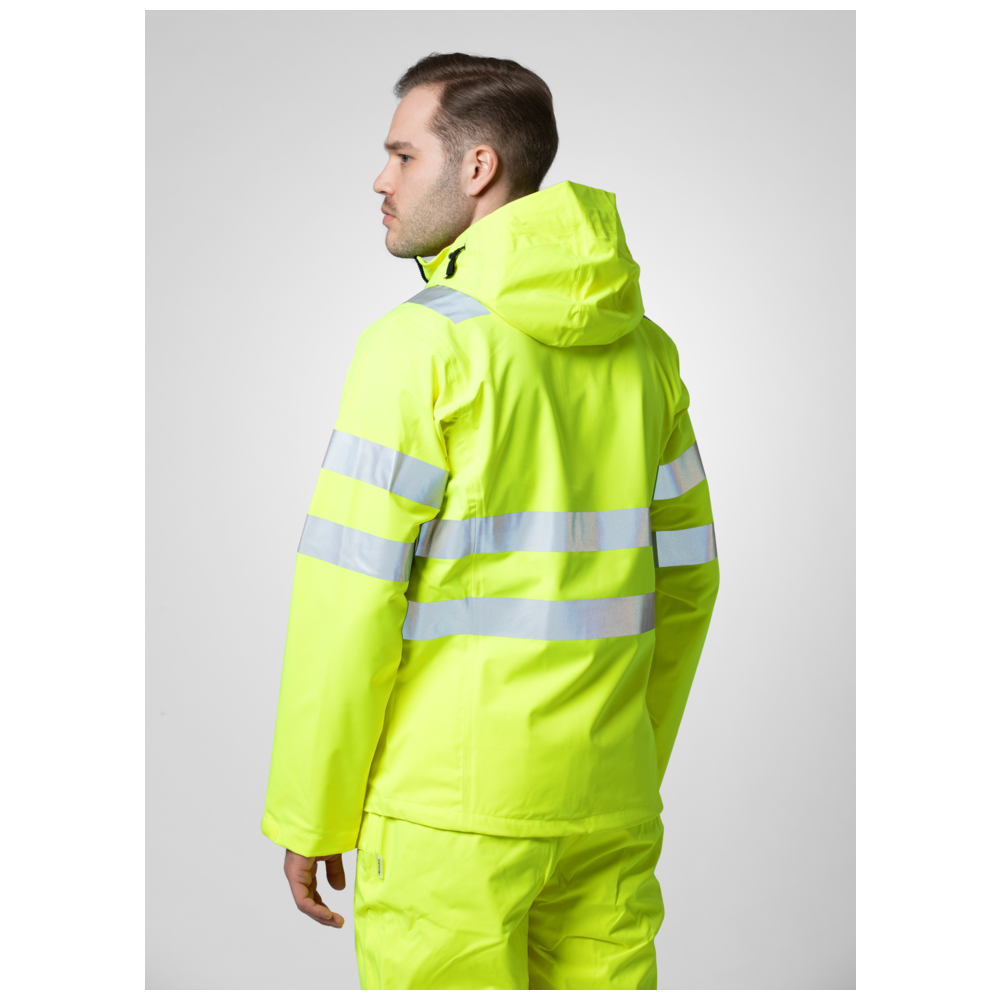 Projob Workwear 6450 Hi-vis-Regenmantel EN ISO 20471 Klasse 3 646450