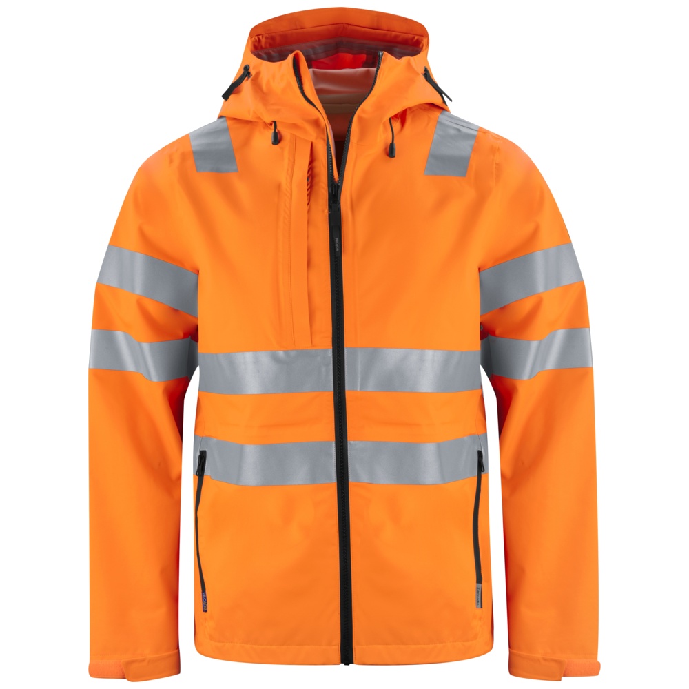 Projob Workwear 6450 Hi-vis-Regenmantel EN ISO 20471 Klasse 3 646450