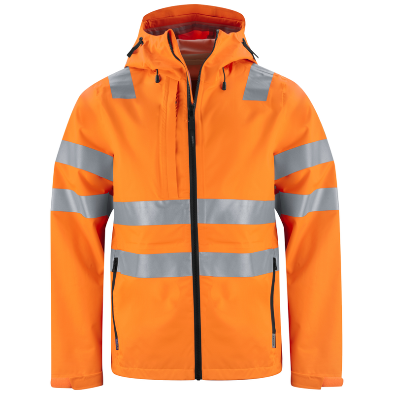 Projob Workwear 6450 Hi-vis Raincoat EN ISO 20471 Class 3 646450