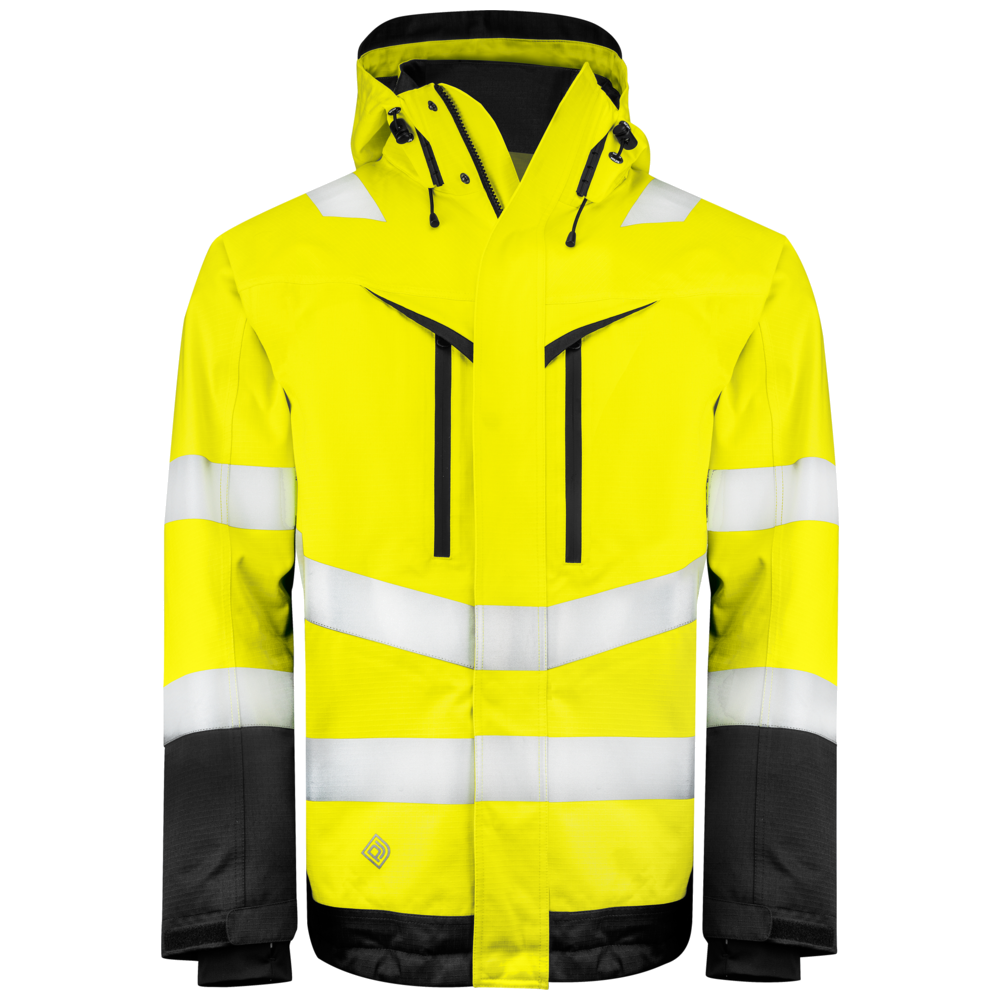 Projob Workwear 6453 Gevoerde Signalisatiejas  EN ISO 20471 Klasse 3 646453