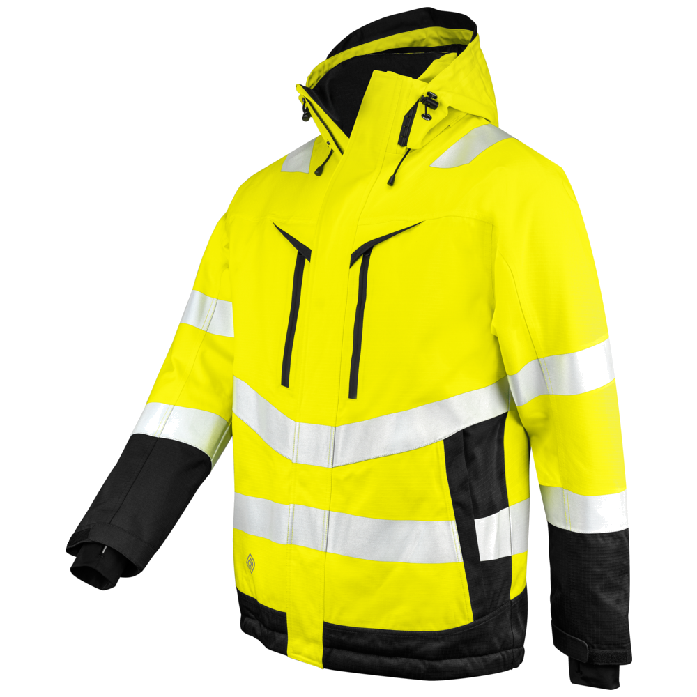 Projob Workwear 6453 Gevoerde Signalisatiejas  EN ISO 20471 Klasse 3 646453